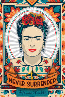 Blechschild  für Frida Kahlo Fans und Liebhaber...