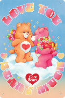 Blechschild für Care Bears Fans – Love you...