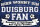 Blechschild für Fussball Fans - Retro Fan Artikel (Duisburg)