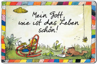 Blechschild für Kinderbuch und Janosch Fans: Mein...