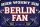 Blechschild für Eishockey Fans (Hier wohnt ein Berlin Fan)