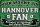 Blechschild für Fussball Fans - Retro Fan Artikel (Hannover)