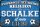 Blechschild für Fussball Fans - Retro Fan Artikel (Schalke)