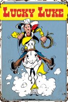 Blechschild für LUCKY LUKE Fans, Western Comic...