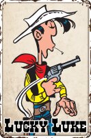 Blechschild für LUCKY LUKE Fans, Western Comic...