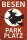 Blechschild für Magier, Hexen und Zauberer (Hexen Parkplatz)